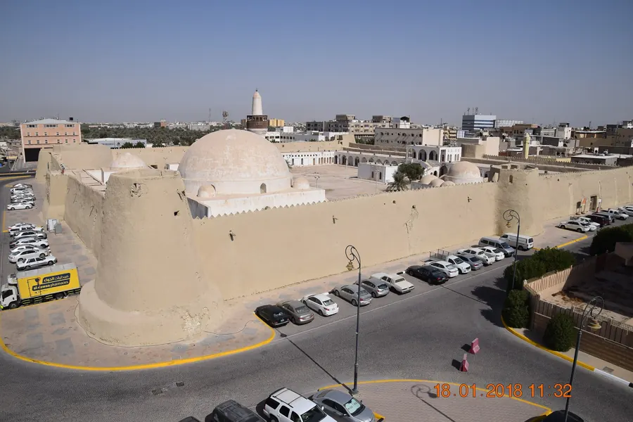 حي الكوت وقصر إبراهيم من الأعلى