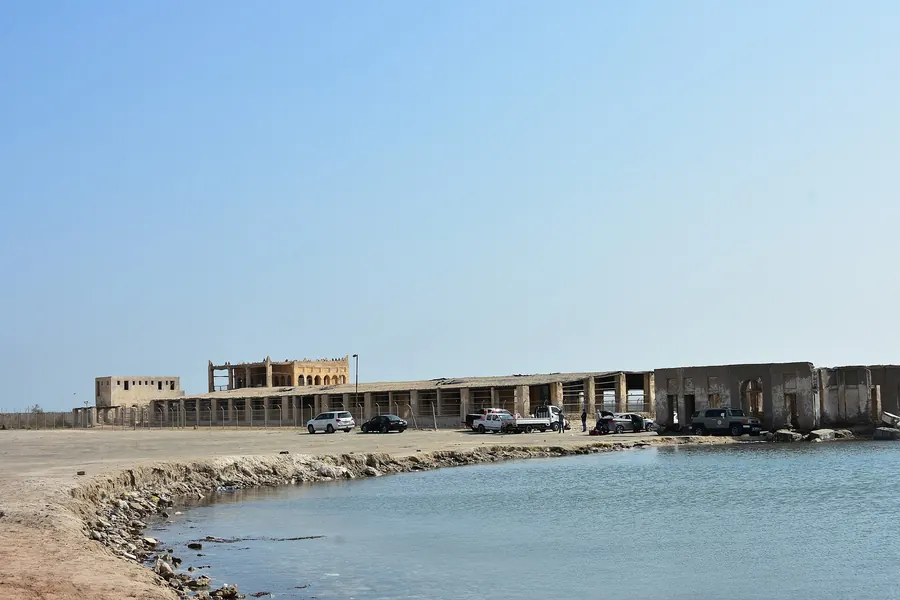 ميناء العقير التاريخي على ساحل الخليج العربي
